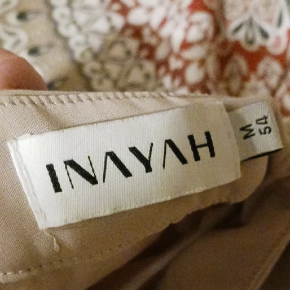 Chic Long Sleeve Beige Dress - Picture 2 of 6